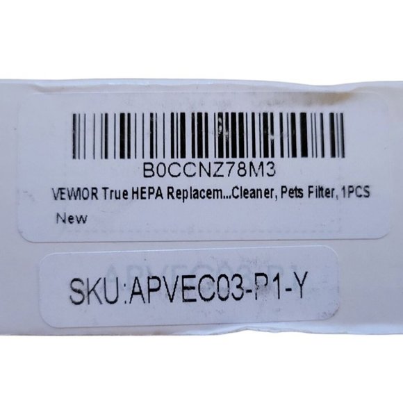 VEWIOR Official Replacement Pet Filter True HEPA Replacement Filter - Picture 5 of 5